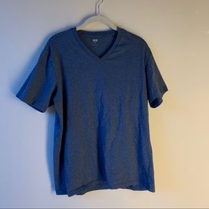 Blue Uniqlo V-Neck - Large